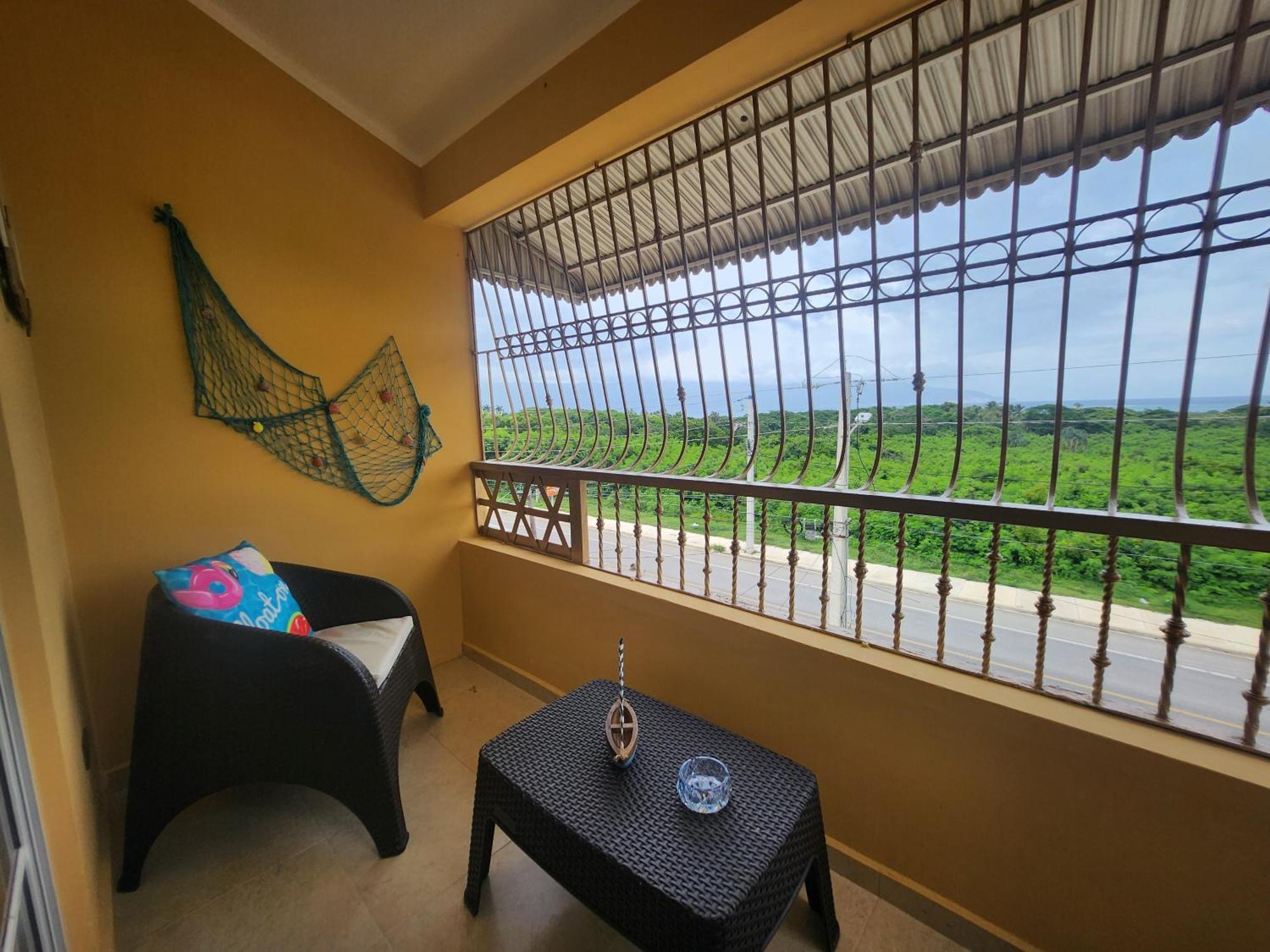 Casita Linda Larimar - 2Br Apartment With Rooftop, Bay Views, Fast Wifi, Near Beach In Barahona Exteriör bild