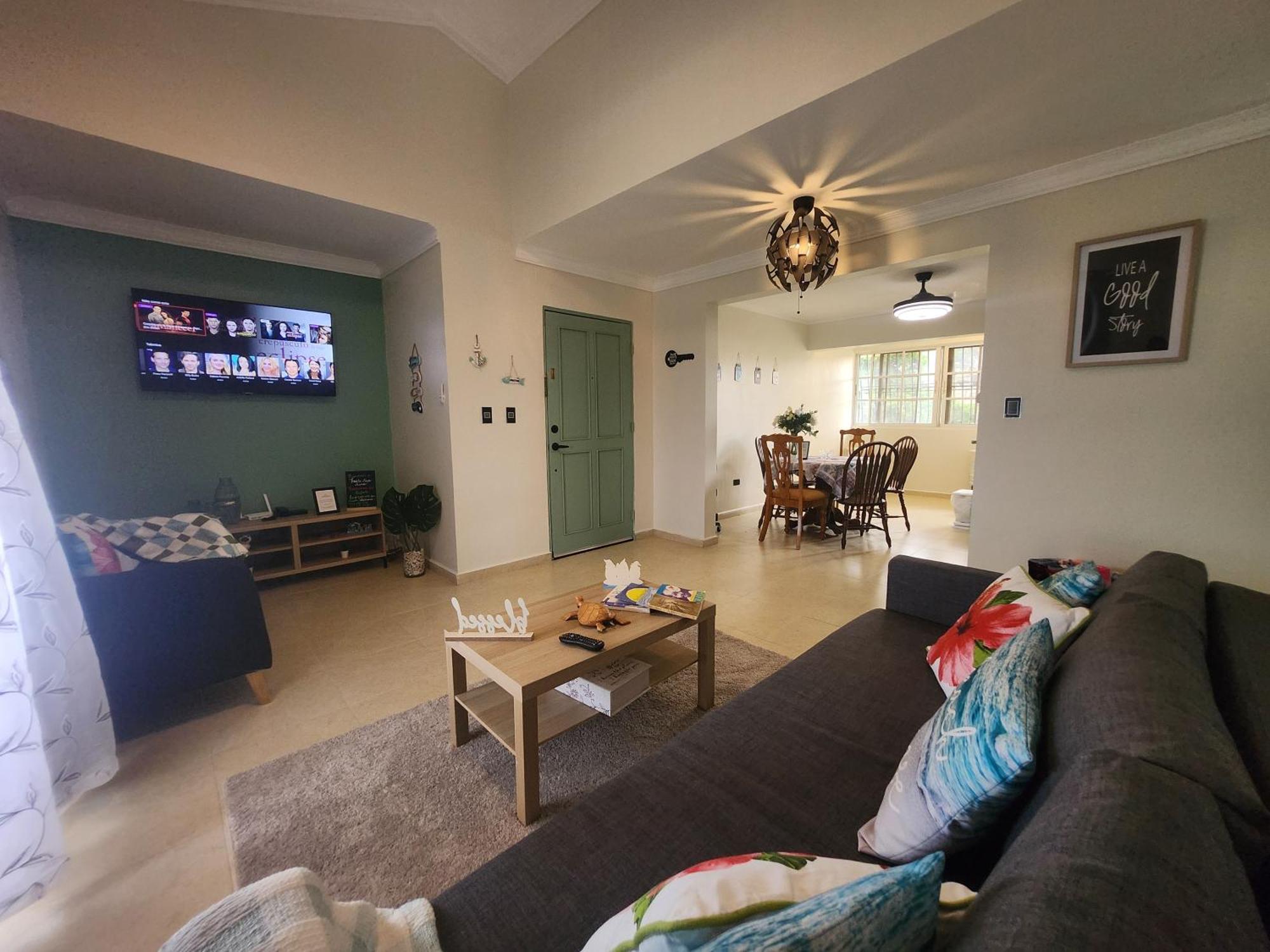 Casita Linda Larimar - 2Br Apartment With Rooftop, Bay Views, Fast Wifi, Near Beach In Barahona Exteriör bild